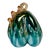 1990s Vintage Hollywood Regency Italian Venetian Glass Pumpkin For Sale