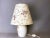 Portuguese Farmhouse Ceramic Floral Table Lamp, 1970s For Sale - Image 4 of 10