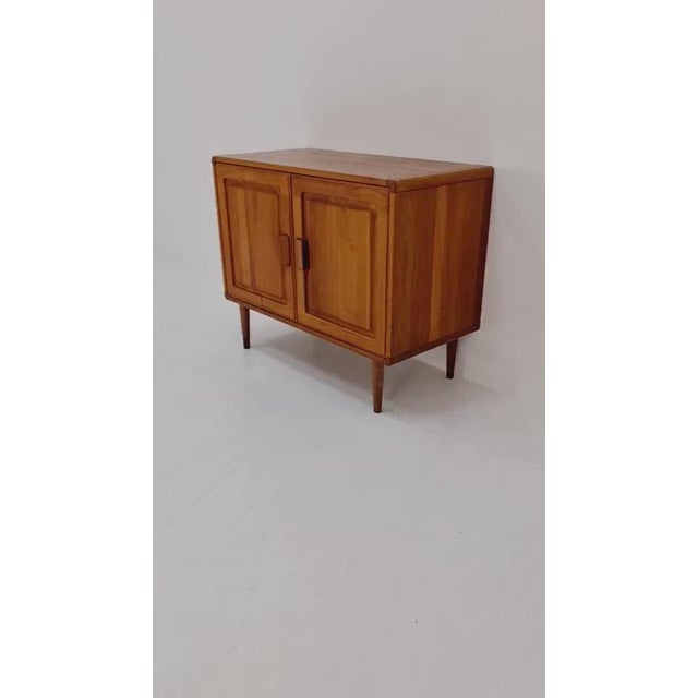 Mid century Danish Solid teak Sideboard by Cado 1960s Dimensions: 46 D x 94 W x 78 H cm It is in vintage condition,...
