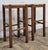 Traditional Rush Seat Bath & Body Works Bar Stools - Pair For Sale - Image 3 of 12