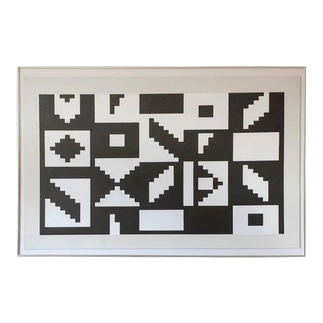 Signed and Numbered Yaacov Agam Lithograph Colors of Love For Sale