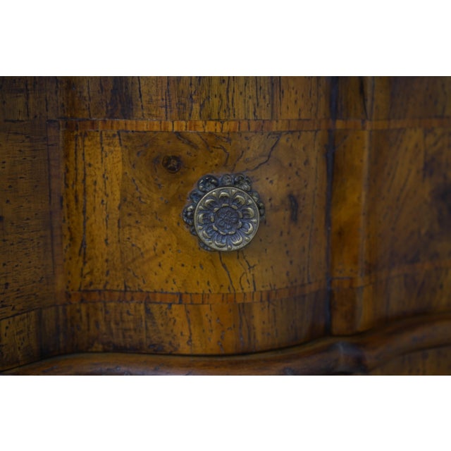 Italian Extremely High Quality Distressed Finish Secretary Desk For Sale - Image 11 of 18