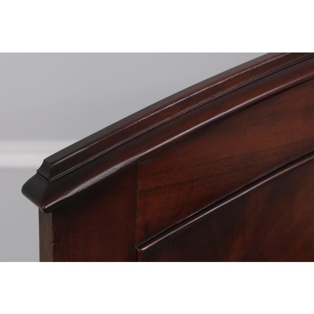 Baker Milling Road Flame Mahogany 4 Post Queen Size Bed For Sale In Philadelphia - Image 6 of 15