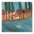 Belgian Barn by the River - Expressionist Landscape Original Oil on Canvas by Gloria Takla For Sale
