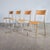 French Grey Model 510 Stacking Dining Chairs from Mullca, 1960s, Set of 4 For Sale - Image 10 of 10