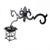 A hand-forged wall light, perfect as a wall decoration or as the main light above entrance doors. A beautiful product of...
