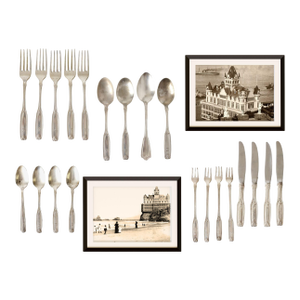Iconic San Francisco Clift Hotel Flatware Set