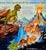Vintage 1988 the Land Before Time Movie Poster, 1988 For Sale - Image 3 of 5