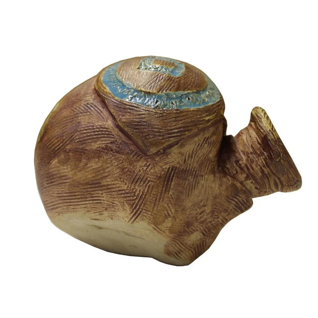 Modern Oriental Ceramic Pig Figure For Sale - Image 5 of 6