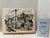 Paper Henry Emil Salloch Original Watercolor on Paper Industrial Townscape. Black Hawk, Co. 1958. For Sale - Image 7 of 7