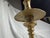 Pair of 19th Century Spanish Baroque Style Brass Candlesticks - 14.5" H For Sale - Image 9 of 12
