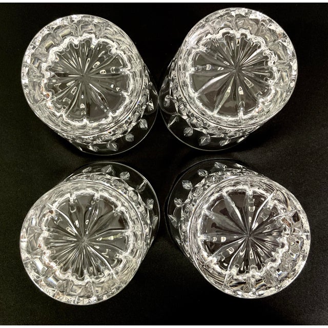 2000 - 2009 Waterford, Crystal of Ireland Makers of Luxury Premium Crystal – 8 Ounce Lismore Tumblers – Set of Four For Sale - Image 5 of 6