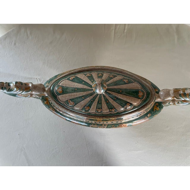 Deruta Majolica Italian Tureen For Sale - Image 4 of 10