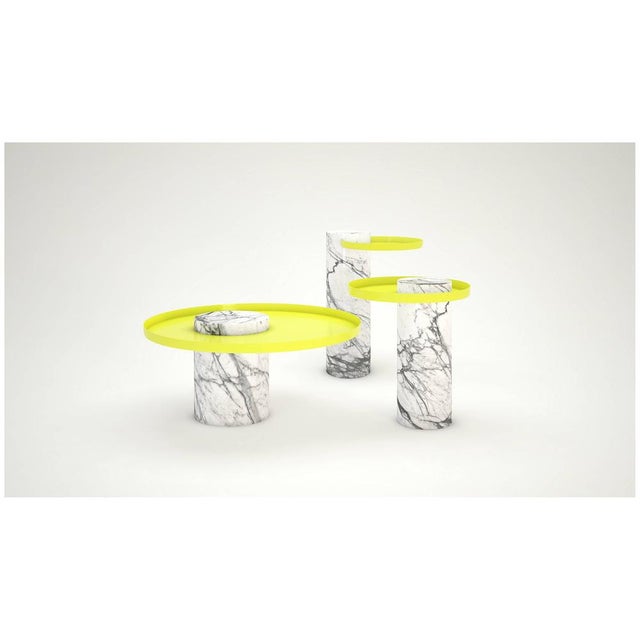 Low White Marble Guéridon by Sebastian Herkner For Sale - Image 14 of 18