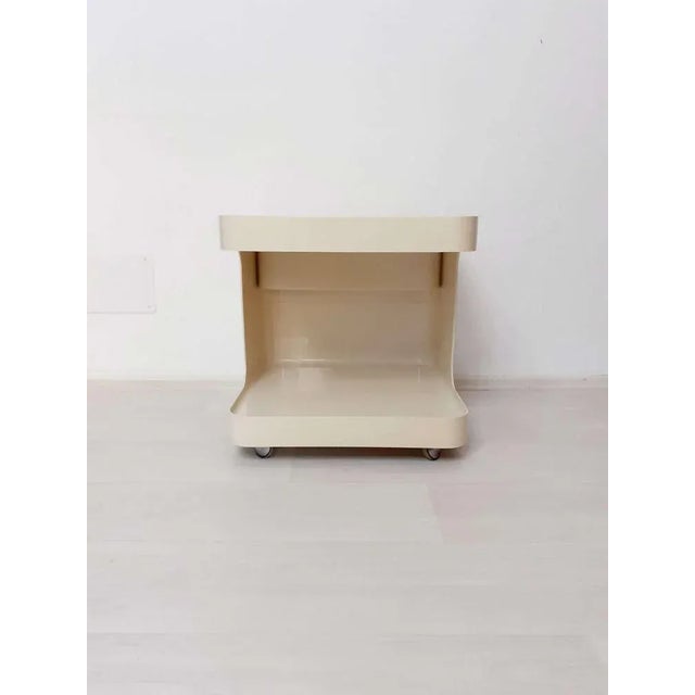 Game is a multifunctional trolley, usable as a bar or storage cart designed by Marcello Siard in the 70s for Longate,...