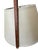 Restoration Hardware Large Ivory Sand Champagne Silk Drum Empire Lampshade – 16" Diameter For Sale - Image 10 of 10