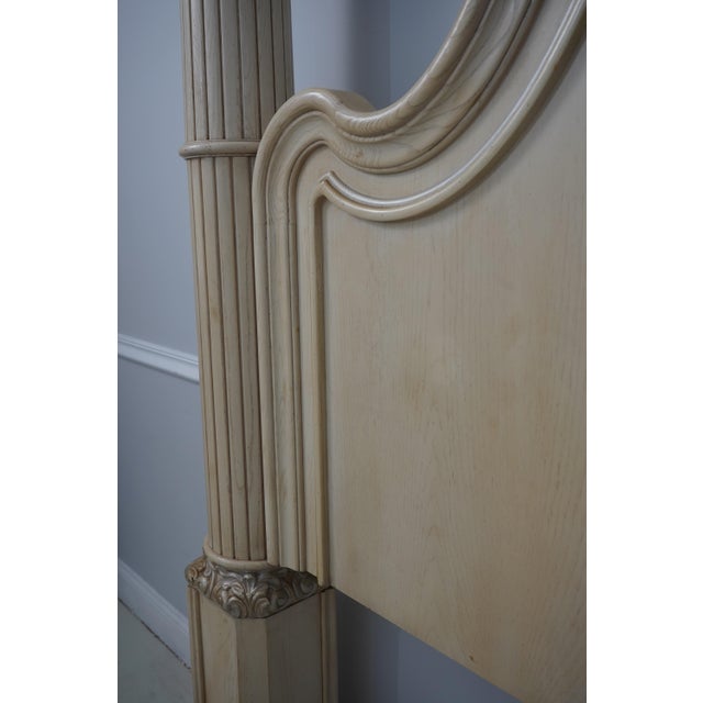 Henredon King Size Column Poster Bed For Sale - Image 13 of 16