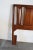 Wood Drexel Attributed Mid Century Headboard Queen/Double For Sale - Image 7 of 8