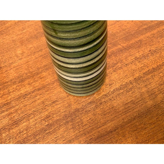 Black Postmodern Ceramic Carafe Vase by JS for Mobach For Sale - Image 8 of 17