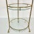 Metal 1970s Vintage Hollywood Regency Boho Chic Metal Twisted Rope Gold Finish 3-Tier Plant Stand. For Sale - Image 7 of 12