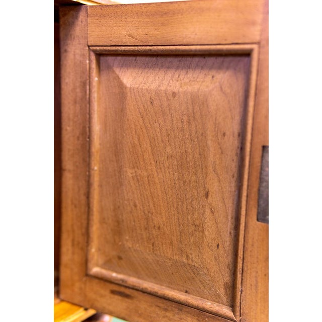 Late 19th Century English Victorian Hanging Mahogany Cabinet With Gilt Details For Sale - Image 14 of 16