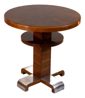 Art Déco Coffee Table from Decoene Belgium, 1920s