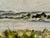 Rustic Henry Emil Salloch Original Watercolor on Paper Overcast River Valley With Reeds, 1940. For Sale - Image 3 of 6