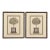 Vintage Chinoiserie Fruit Tree Botanical Prints in Faux Bamboo Frames - Pair For Sale