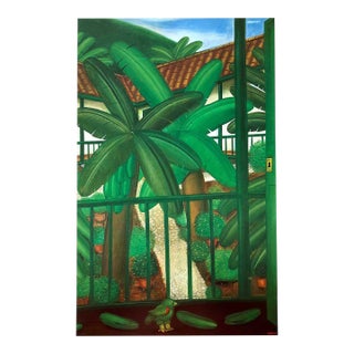 Fernando Botero 31 the Patio 1983 For Sale