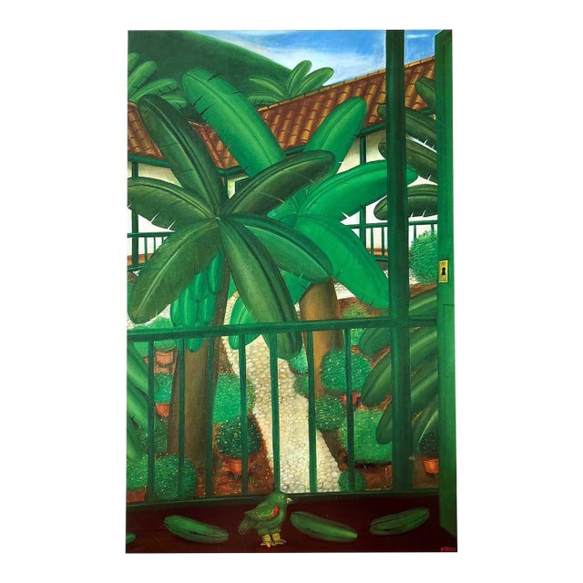 Fernando Botero 31 the Patio 1983 For Sale