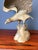 Brass 1970s Brass American Bald Eagle Sculpture on Rock For Sale - Image 8 of 12