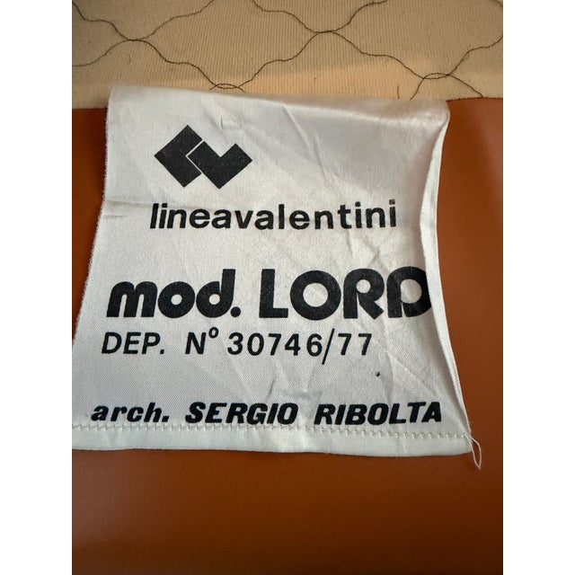 Vintage 1970's Italian Sofa by Sergio Ribolta for Linea Valentini For Sale - Image 10 of 11