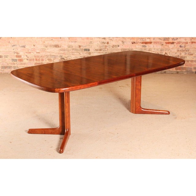 1970s Mid-Century Danish Extending Dining Table in Rosewood from Skovby, 1970s For Sale - Image 5 of 12