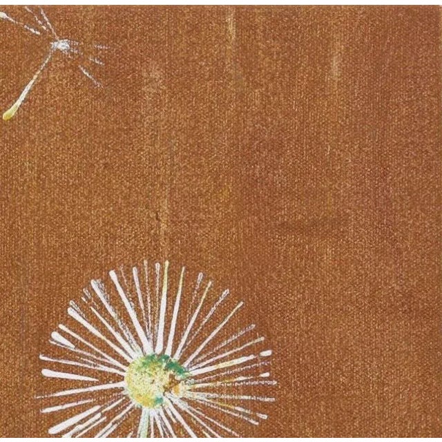 Realism Three Wishes - Small Landscape Floral Artwork on Canvas by Kathleen Keifer For Sale - Image 3 of 9