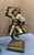 Metal Antique Bronze Sculptures - A Pair For Sale - Image 7 of 12