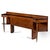 Mid-Century Modern American of Martinsville's Dania 4004-14 "Bar Bed" headboard with built-in nightstands. Designed by...