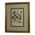 Large Professionally Framed & Matted Magnolia Print Plate For Sale