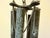 Mid-Century Modern Patinated Bronze Wind Chimes in the Style of Walter Lamb - 27" For Sale In Boston - Image 6 of 15