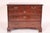 George III mahogany chest of drawers, circa 1780. With a rectangular single board top with thumb molded front and side...