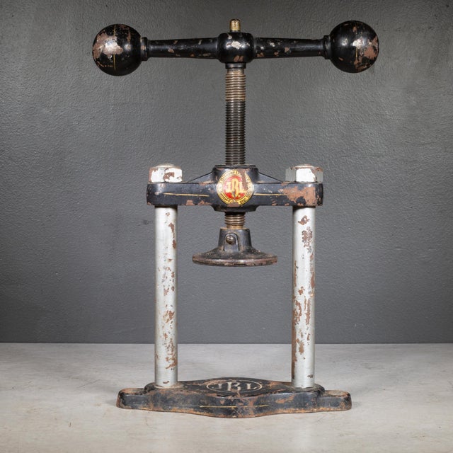 Late 19th C. JBL Dental Fabrik Press c.1882 For Sale In San Francisco - Image 6 of 9