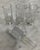 Mid-Century Modern Vintage Barware - 2 Vera Wang Crystal Bottle Stoppers & 6 Crystal Shot Glasses - Palm Beach Regency, Bar Cart Glam & Grandmillennial - See Pics! For Sale - Image 3 of 9