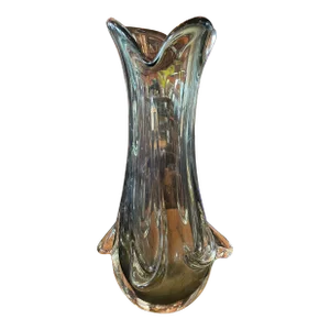 1960s Murano Style Mid-Century Modern Swung Vase
