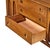 Wood Broyhill Brasilia Mid Century Walnut and Brass Credenza For Sale - Image 7 of 9