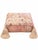 1970s Vintage Fleur De Lis Wool Pouf For Sale - Image 5 of 8