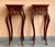 French French Classic Louis XV Style Marquetry Nightstands With Drawer, 1910 For Sale - Image 3 of 11