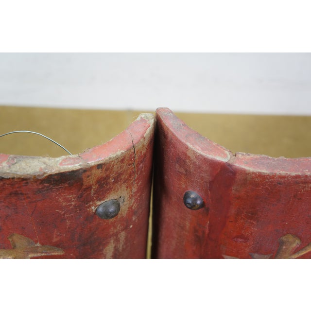 Antique Qing Dynasty Chinese Character Blessing Couplet Poem Panels Plaques 53" For Sale - Image 4 of 17