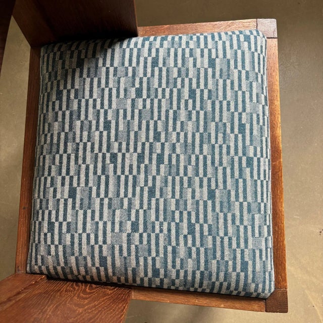 Wood Vintage Dutch Art Deco Armchair, 1930s For Sale - Image 7 of 9