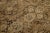 Antique Persian Tabriz Brown Wool Rug Handmade With Floral Pattern For Sale - Image 9 of 10