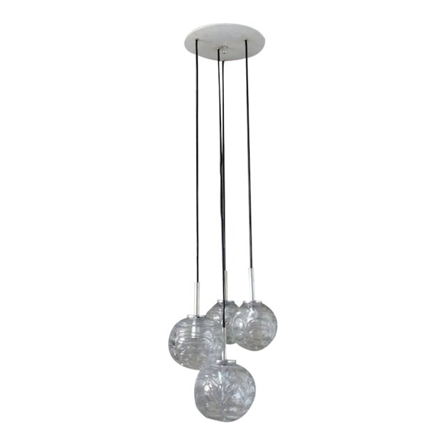 Mid-Century Modern Pendant Lamp from Doria Leuchten, 1960s For Sale