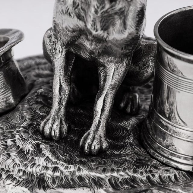 19th Century Victorian Silver Smoking Compendium from James Hennell, 1880s For Sale - Image 14 of 18